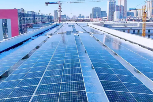 九洲集團(tuán)承建哈爾濱電機(jī)廠屋頂光伏項(xiàng)目一期工程成功并網(wǎng)發(fā)電！